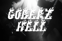 Seven Flames | Fire Display Webfont for Bold Hot Design Product Image 6