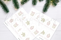 Printable Hand Drawn Christmas Gift Tags Product Image 2