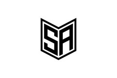 SA logo design Product Image 1