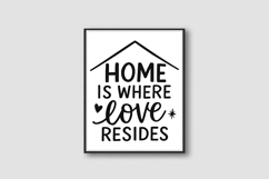 Home Quote SVG | Love &amp; Bless This Home Sayings Product Image 4