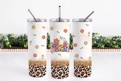 Halloween Tumbler Wrap Sublimation PNG - Spooky Babe Product Image 2