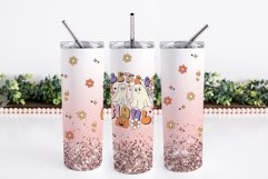 Halloween Tumbler Wrap Sublimation PNG - Let's Go Ghouls Product Image 2