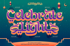 Sabiyah - Arabic Display Font Product Image 8