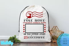 Sac Du Père Noël Svg Dessins Père Noël Svg Noël Svg Product Image 8