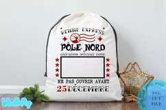 Sac Du Père Noël Svg Dessins Père Noël Svg Noël Svg Product Image 9
