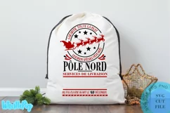 Sac Du Père Noël Svg Dessins Père Noël Svg Noël Svg Product Image 10