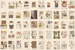 50 Vintage Illuminated Sacred Relgious Manuscript Pages Product Image 2