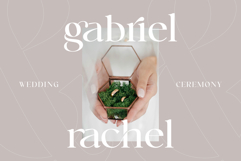 Sacristy | A Classy and Elegant Serif Font Product Image 2