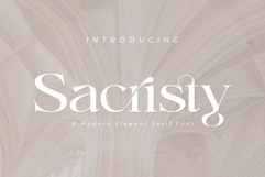 Sacristy | A Classy and Elegant Serif Font Product Image 13