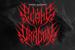 Sacrumy | Black Metal Font Product Image 4