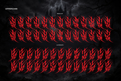 Sacrumy | Black Metal Font Product Image 8