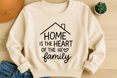 Home Quote SVG | Love &amp; Bless This Home Sayings Product Image 2