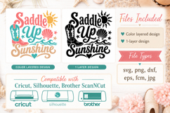 Summer Coastal Cowgirl Quote SVG, Product Image 3