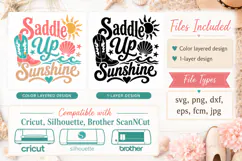 Summer Coastal Cowgirl Quote SVG, Product Image 3