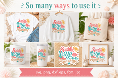 Summer Coastal Cowgirl Quote SVG, Product Image 4