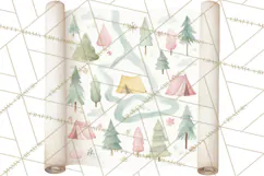 Pastel Safari Baby Animals Clipart PNG, Nursery Watercolor Product Image 4