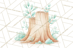 Pastel Safari Baby Animals Clipart PNG, Nursery Watercolor Product Image 5