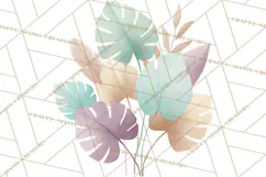 Pastel Safari Baby Animals Clipart PNG, Nursery Watercolor Product Image 3