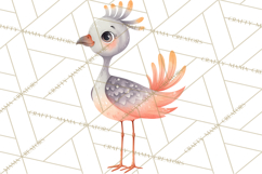 Pastel Safari Baby Animals Clipart PNG, Nursery Watercolor Product Image 3