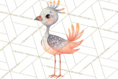 Pastel Safari Baby Animals Clipart PNG, Nursery Watercolor Product Image 3