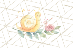 Pastel Safari Baby Animals Clipart PNG, Nursery Watercolor Product Image 3