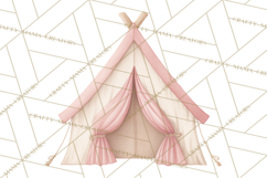 Pastel Safari Baby Animals Clipart PNG, Nursery Watercolor Product Image 2