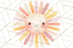 Pastel Safari Baby Animals Clipart PNG, Nursery Watercolor Product Image 4