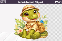 Safari Crocodile Clipart | Kids Jangle Sublimation Product Image 1
