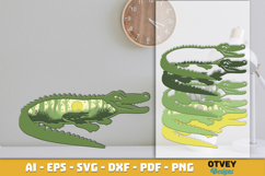 Safari Animal Laser Cut SVG | Wildlife Multilayer Laser Cut Product Image 1