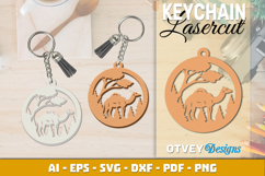 Safari Animals Keychin Lasercut BUNDLES 12 DESIGNS Product Image 3