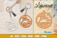 Safari Animals Keychin Lasercut Product Image 1