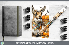 GorgeousSafari Bandana Halloween Pen Wrap design.