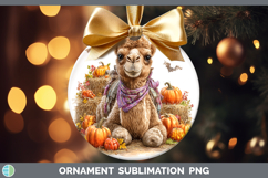 GorgeousSafari Bandana Halloween Ornament design.
