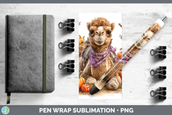 GorgeousSafari Bandana Halloween Pen Wrap design.