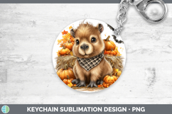 GorgeousSafari Bandana Halloween Keychain design.