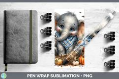 GorgeousSafari Bandana Halloween Pen Wrap design.