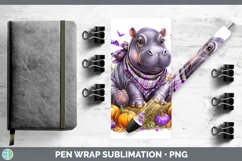 GorgeousSafari Bandana Halloween Pen Wrap design.