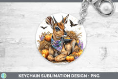 GorgeousSafari Bandana Halloween Keychain design.