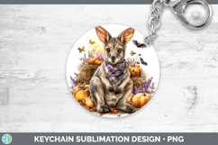 GorgeousSafari Bandana Halloween Keychain design.