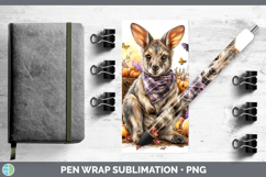 GorgeousSafari Bandana Halloween Pen Wrap design.