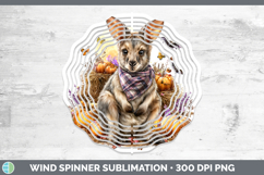 GorgeousSafari Bandana Halloween Wind Spinner design.