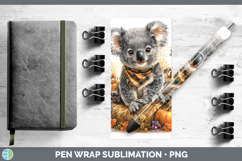 GorgeousSafari Bandana Halloween Pen Wrap design.