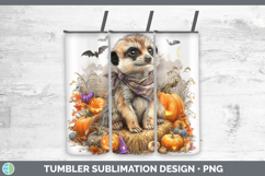 GorgeousSafari Bandana Halloween Tumbler design.