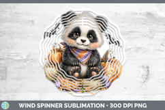 GorgeousSafari Bandana Halloween Wind Spinner design.