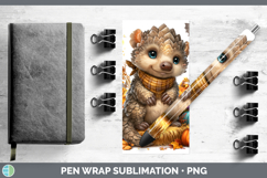 GorgeousSafari Bandana Halloween Pen Wrap design.