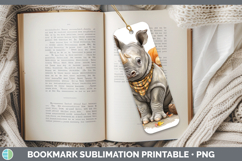 GorgeousSafari Bandana Halloween Bookmark design.