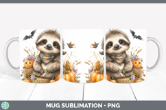GorgeousSafari Bandana Halloween Mug Wrap design.