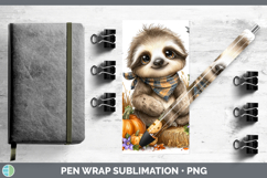 GorgeousSafari Bandana Halloween Pen Wrap design.