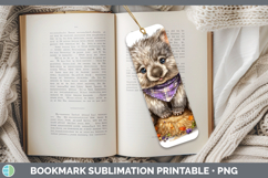 GorgeousSafari Bandana Halloween Bookmark design.