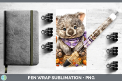 GorgeousSafari Bandana Halloween Pen Wrap design.